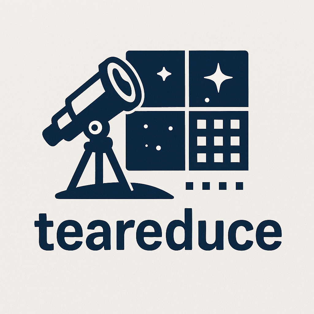 Teareduce cookbook - Home